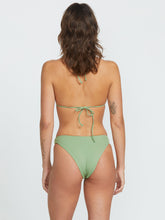 Volcom Simply Seamless Tri Bikini Top - Grass Green